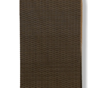 Portavaso Polyrattan alto